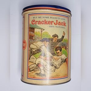 Vintage Cracker Jack Collectible Tin